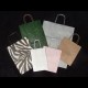 Coloured Twisted Paper Handle Kraft Paper Carrier Bags - Strong 100 GSM